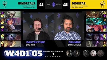 Immortals vs Dignitas | Week 4 Day 1 S11 LCS Spring 2021 | IMT vs DIG W4D1
