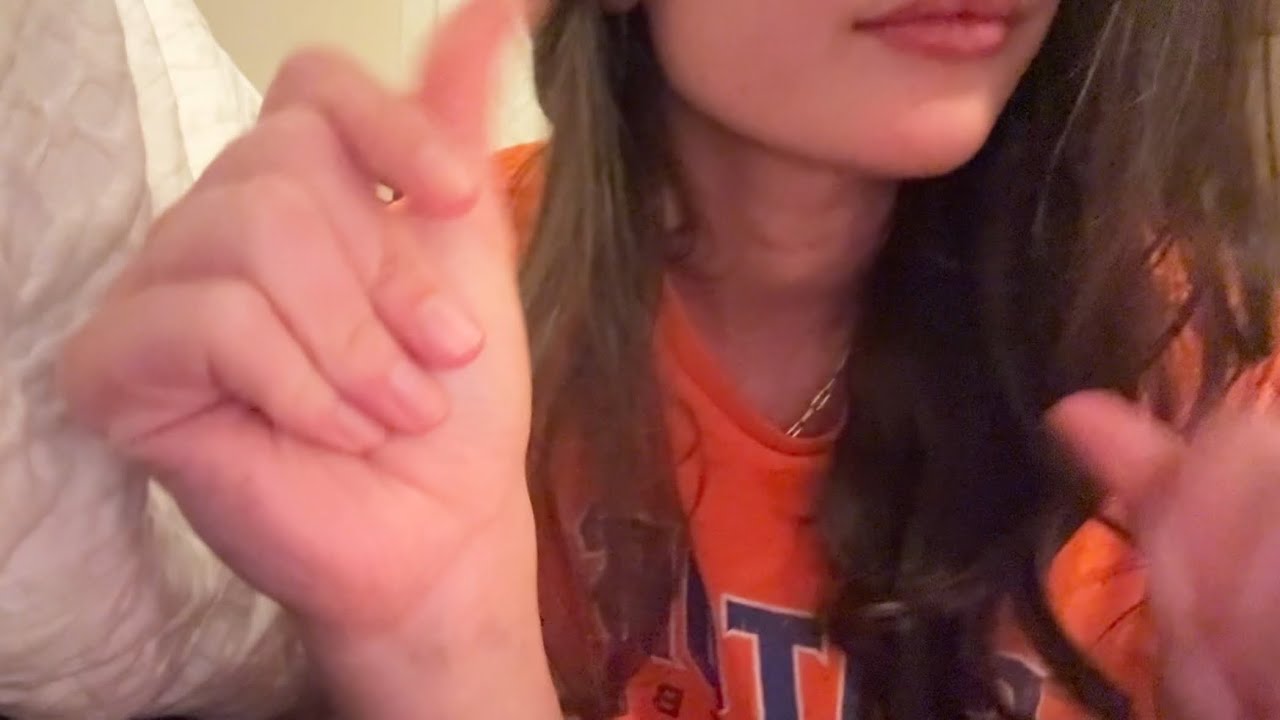 My first ASMR video🌱