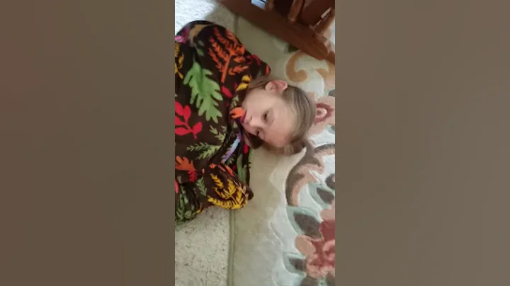 I am lying down