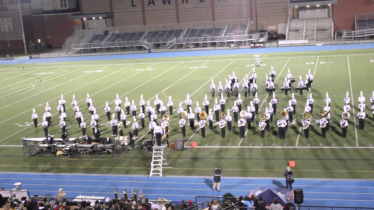 UMass Lowell Marching Band Exhibition at state finals YouTube