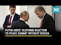 Watch how russia reacted to ukraine peace summit announcement by switzerland which excludes moscow