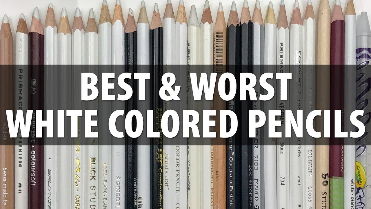 Best white pencils and pens for drawing highlights 