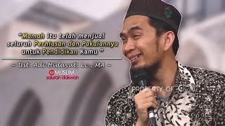 Tangis Ust Adi Hidayat Saat Menceritakan Tentang Kedua Orang Tuanya