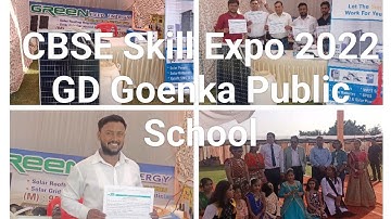 CBSE Skill Expo 2022 | GD Goenka Public School | Green Field Energy | Envision Solar | Agra | Vijay