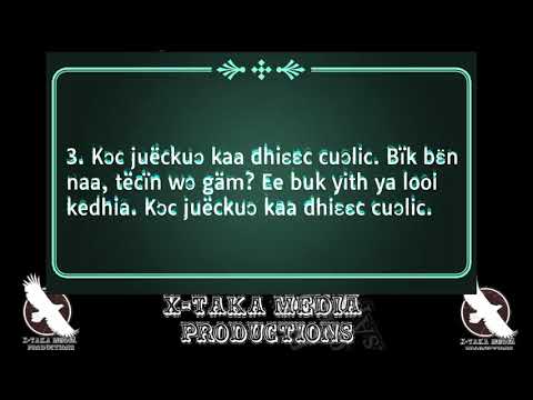 Gël wɔ Bɛ̈ny nɔŋ riɛɛr ëbɛ̈n