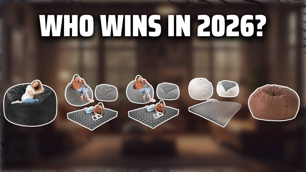 The Top 5 Best Bean Bag in 2026 - Must Watch Before Buying!