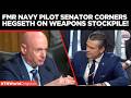 WATCH: Combat Veteran Senator Mark Kelly Does The Math On Iran War Munitions — Hegseth Has No Answer