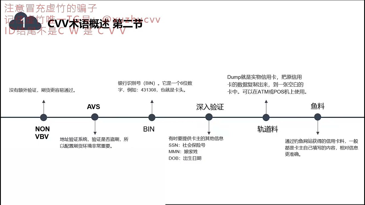 01、免费教程 CVV专业术语 CVV教学教程信用卡盗刷银行卡黑产灰产网赚项目暗网赚钱兼职副业手输机轨道料站carding