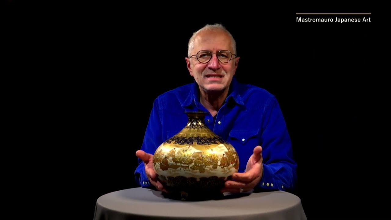 Focus sull’Opera｜Grande vaso Satsuma con samurai firmato Kinkozan