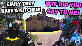 PAINTBALL FUNNY MOMENTS & FAILS ► She Went CRAZY In The ABANDONED ASYLUM?