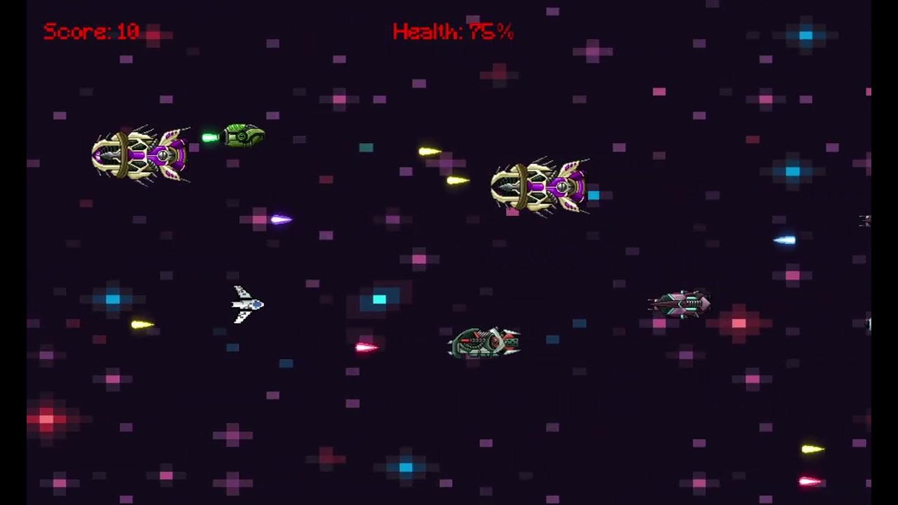 Python Space Shooter Game - YouTube