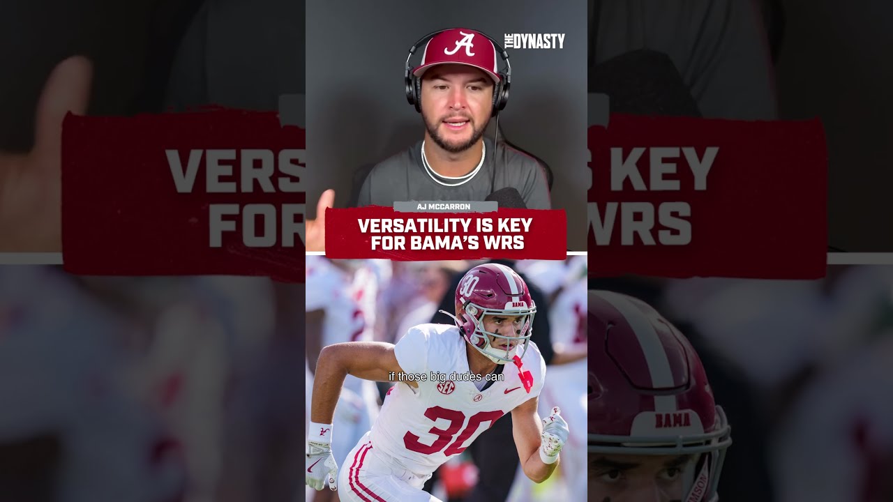 Versatile WRs create mismatches and keep defenses guessing.