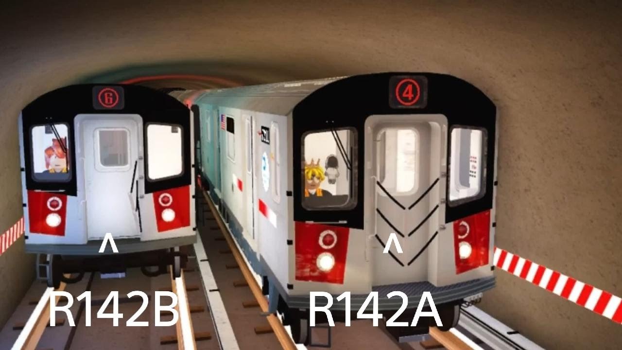 Driving the R142A 4 Train in IRT subway Lines Part 2+Secret Train - YouTube
