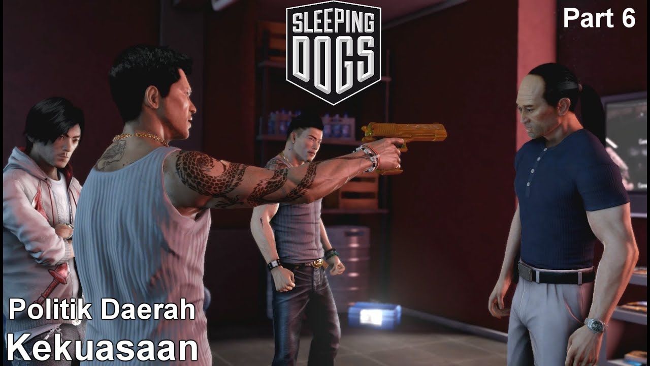 Konflik Big Smile Lee & Broken Nose Mr Jiang | Sleeping Dogs Pc Part 6
