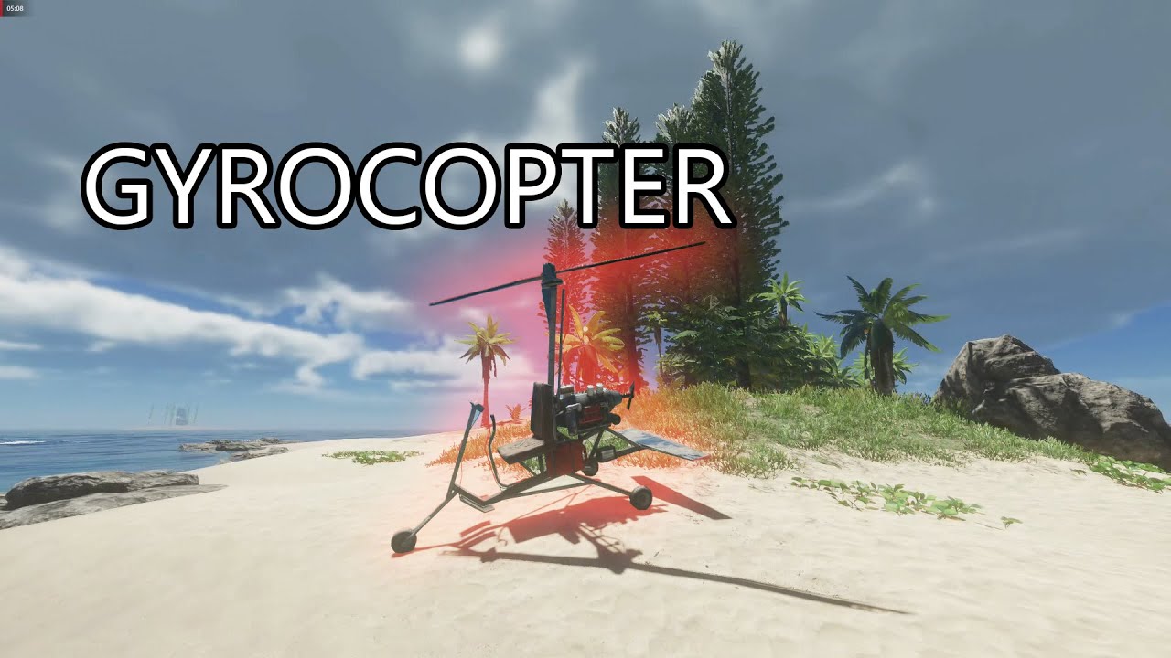 Stranded Deep Gyrocopter 2 YouTube