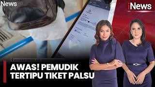 Awas! Pemudik Tertipu Tiket Palsu, Modus Barcode Dikirim Lewat Ponsel | iNews Siang (15/03)