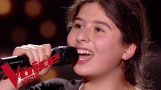 Etta James - Something's got a hold on me | Ermonia | The Voice Kids France 2018 | Blind...