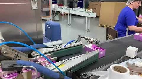 Full automatic control panty liner package machine