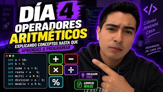 🚀 DAY 4: ARITHMETIC OPERATORS in Programming | Learn to Program FROM SCRATCH
