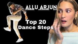 Reaction to Allu Arjun | “Allu Arjun Top 20 Dance Steps” | 🤯 by Just Liz! 1,706 views 6 days ago 12 minutes, 29 seconds