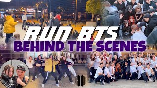 HOW DID WE MANAGE 30 DANCERS?😳  | RUN BTS _ BTS (BTS) | EST Crew