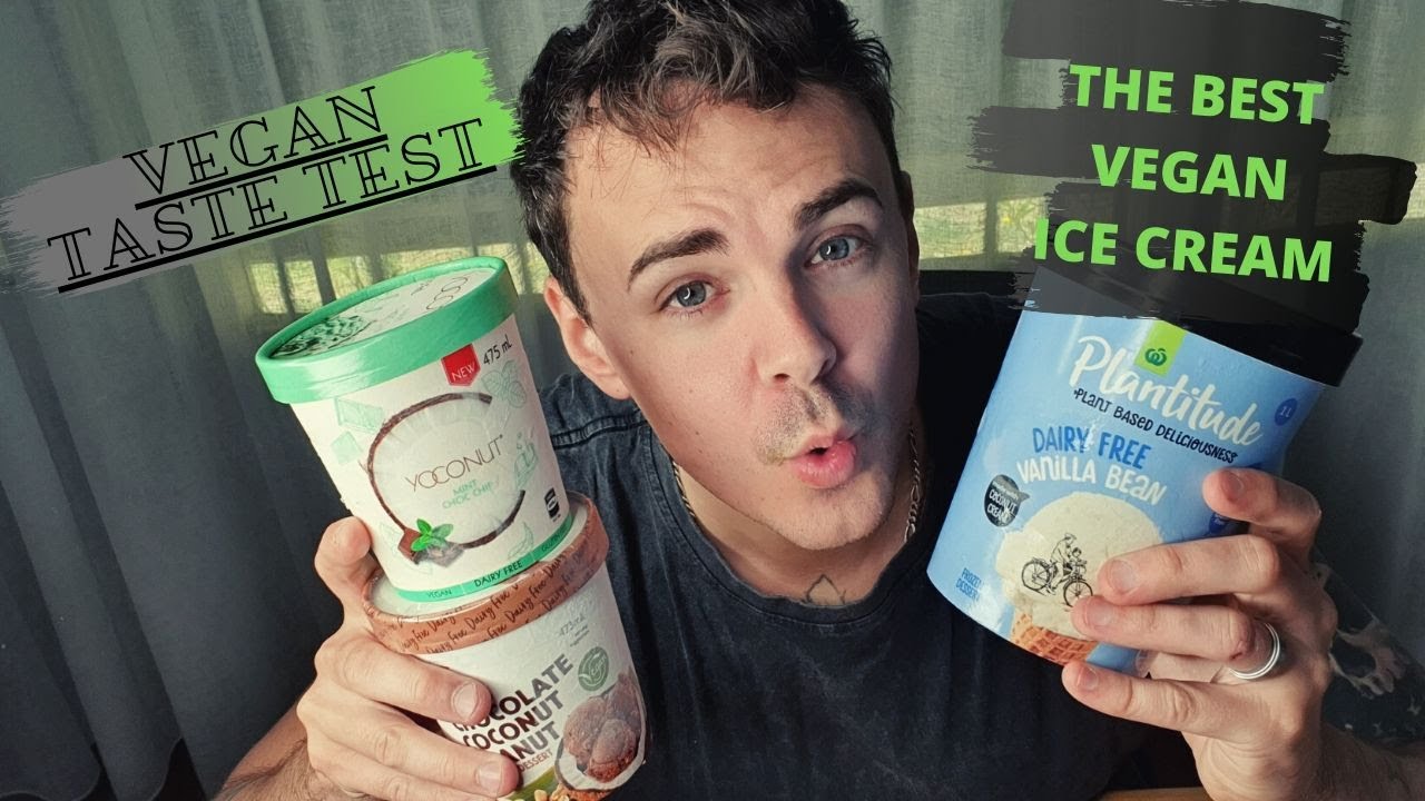 WHICH IS BEST? VEGAN ICE CREAM TASTE TEST    Trying out Australian Vegan Ice Cream
