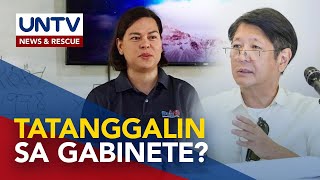 PBBM, nagsalita na sa awayang FL Liza at VP Sara; Pagaalis kay Duterte sa Gabinete, sinagot din