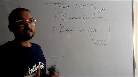 (Sample Class) From principle of Least Action to Newton