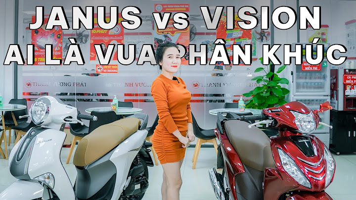So sánh xe yamaha janus và honda vision năm 2024