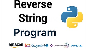 Een string omkeren in Python | Python-interviewvragen