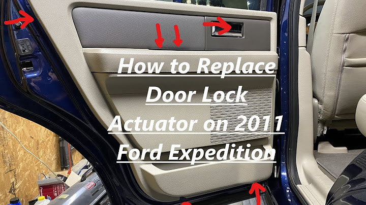 2007 ford expedition door lock actuator replacement