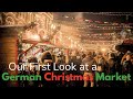 Our FIRST Look at the German Christmas Markets in Hamburg Germany | Travel Vlog