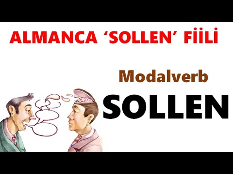 60.DERS ALMANCA| 11.sınıf 2.ÜNİTE ders 10 | Modal fiil 'SOLLEN'