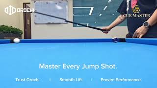 Half ball distance jump shot with carbon fiber jump cue screenshot 4