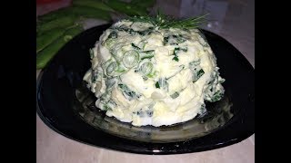 Самый простой бюджетный весенний салат! Сделает даже самый ленивый Самый простой бюджетный весенний салат! Сделает даже самый ленивый
