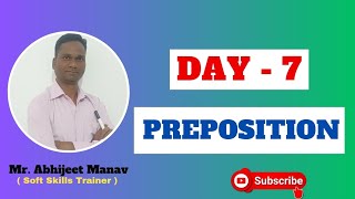 PREPOSITION by Abhijeet Manav | How to use prepositions? | English Grammar @awakenmindbodyspirit screenshot 5
