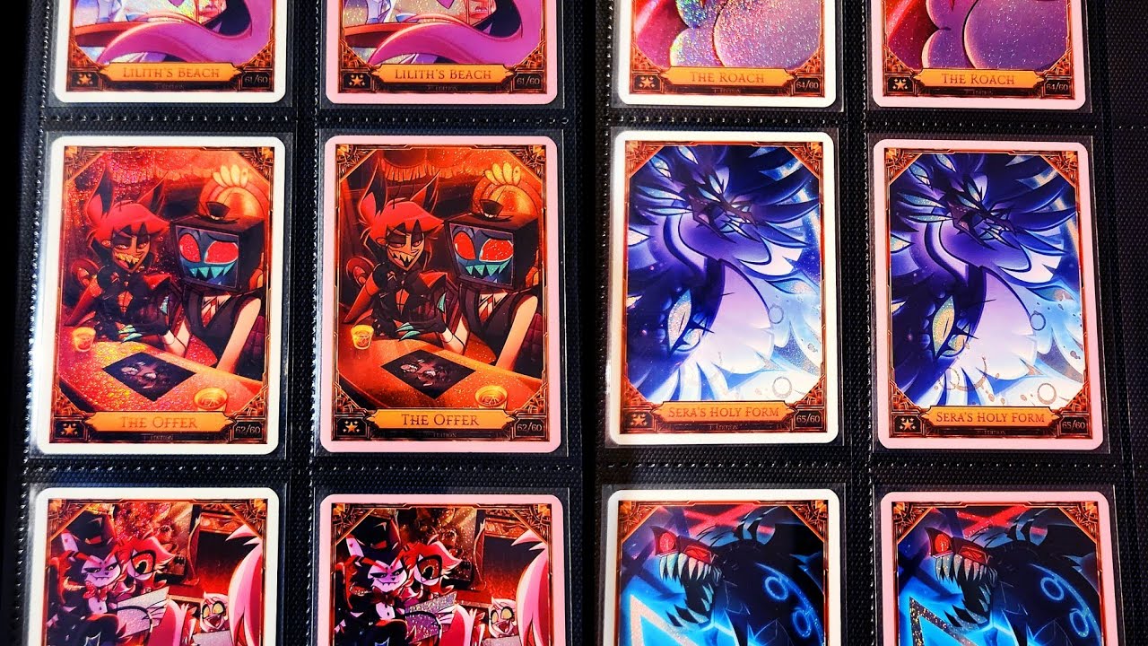 Hazbin Hotel Season 2 Complete Trading Cards Collection (1st/2nd