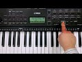 Yamaha PSR-E273/YPT-270 Tutorial_1_Select