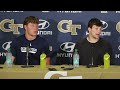 GT FB: Grady Adamson and Alberto Mendoza postgame press conference (2026 White and Gold Game)