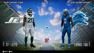 New York Jets vs Detroit Lions |