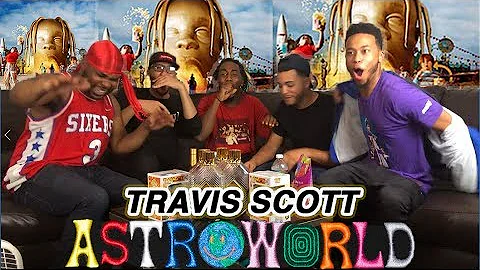 ITS LIT! TRAVIS SCOTT - ASTROWORLD FULL ALBUM REACTION/REVIEW