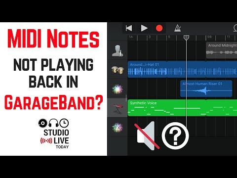 Video: GarageBand có hoạt động với MIDI không?