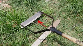 HOW TO MAKE IT LOOK EASY TO MAKE A USEFUL TOOL FOR FARMER