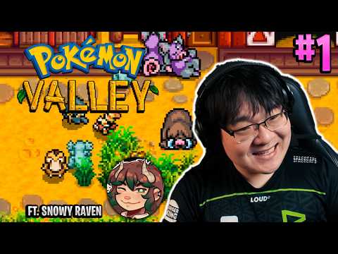 POKÉ STARDEW VALLEY - THE START OF THE JOURNEY?! (POKÉMON MOD) (ft. Snowy Raven) #1