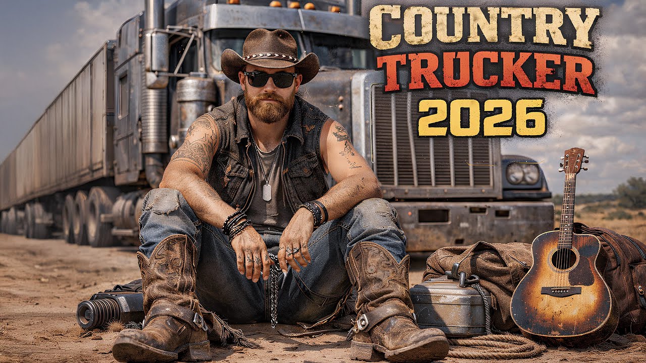 REAL COUNTRY TRUCKER 🚛🔥 Music of the Trucking Life