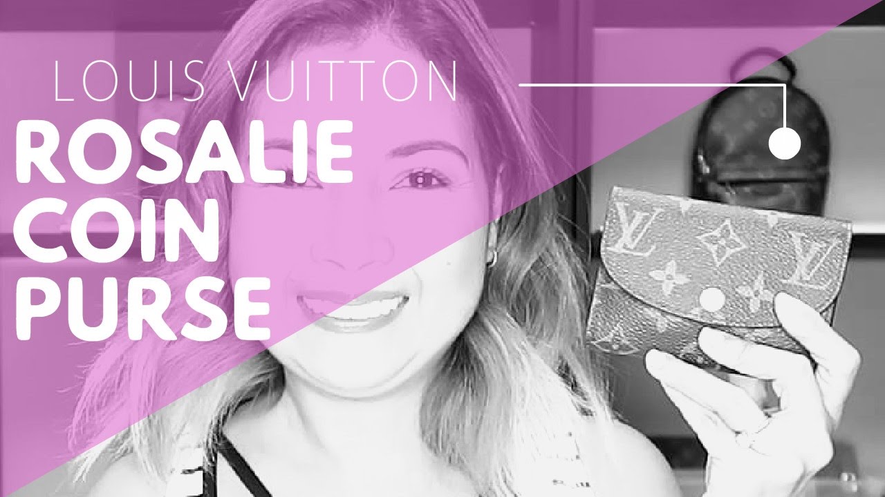 Louis Vuitton | Rosalie Coin Purse Review | Lala Shaw - YouTube