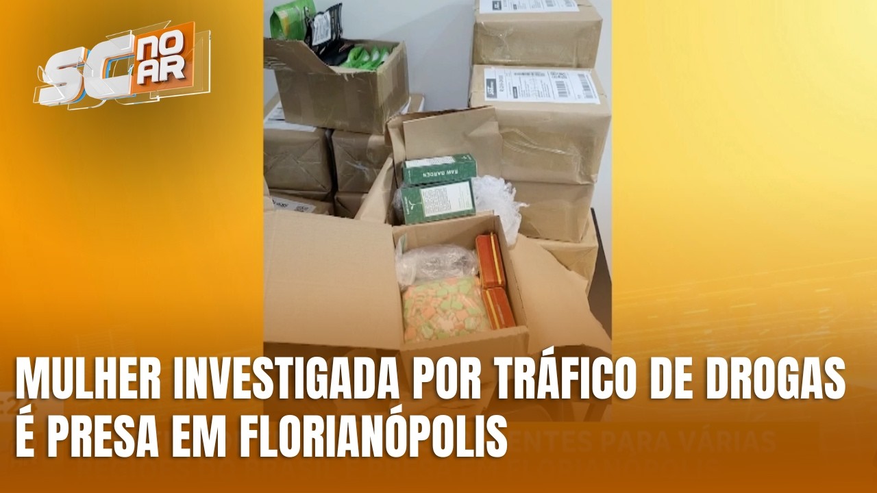 Polícia prende mulher de 37 anos investigada por tráfico em Florianópolis
