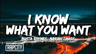 Busta Rhymes, Mariah Carey - I Know What You Want (Lyrics) ft. Flipmode Squad Resimi