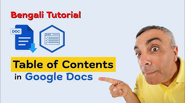 📄 How to Add Table of Contents in Google Docs | Professional Table of Contents | Google Docs 