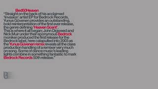 Bedrock - Heaven Scent (Yunus Guvenen Remix) [Official Audio]